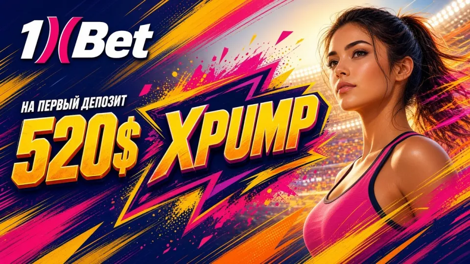 1ХБЕТ промокод, как активировать XPUMP и получить бонус на первый депозит